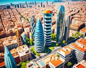 Arquitectura moderna y vanguardista en Barcelona