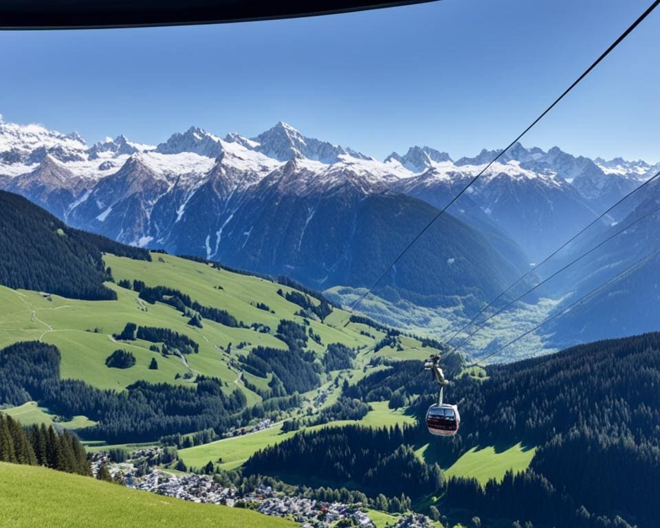 Las mejores experiencias en teleférico en Austria