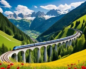 Las mejores rutas de tren en Austria