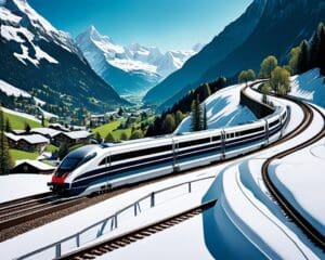 Las mejores rutas en tren por Suiza