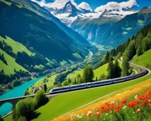 Las rutas en tren más pintorescas de Suiza