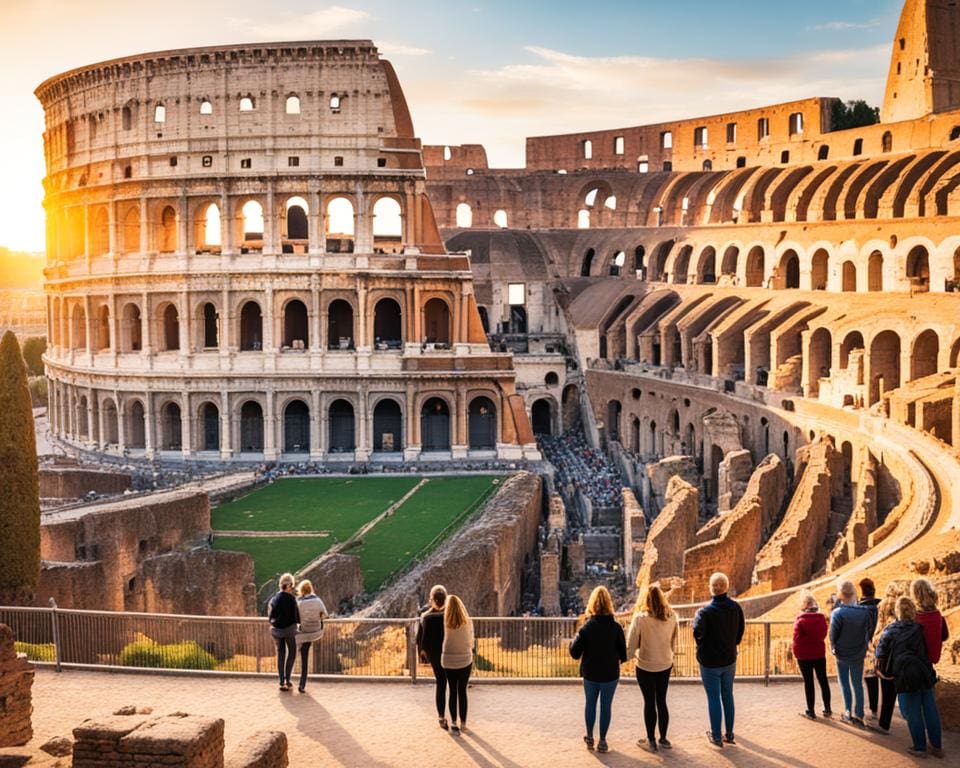 Lugares turísticos en Roma