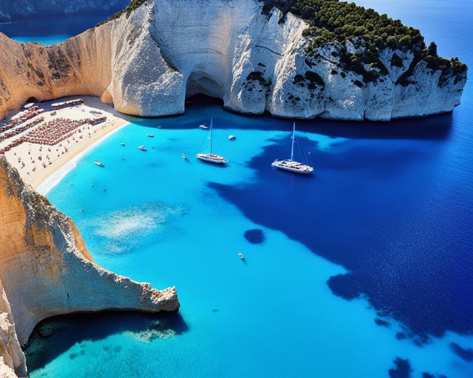 Playa Navagio en Zakynthos