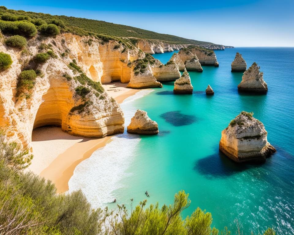 Playas y calas escondidas en el Algarve portugués