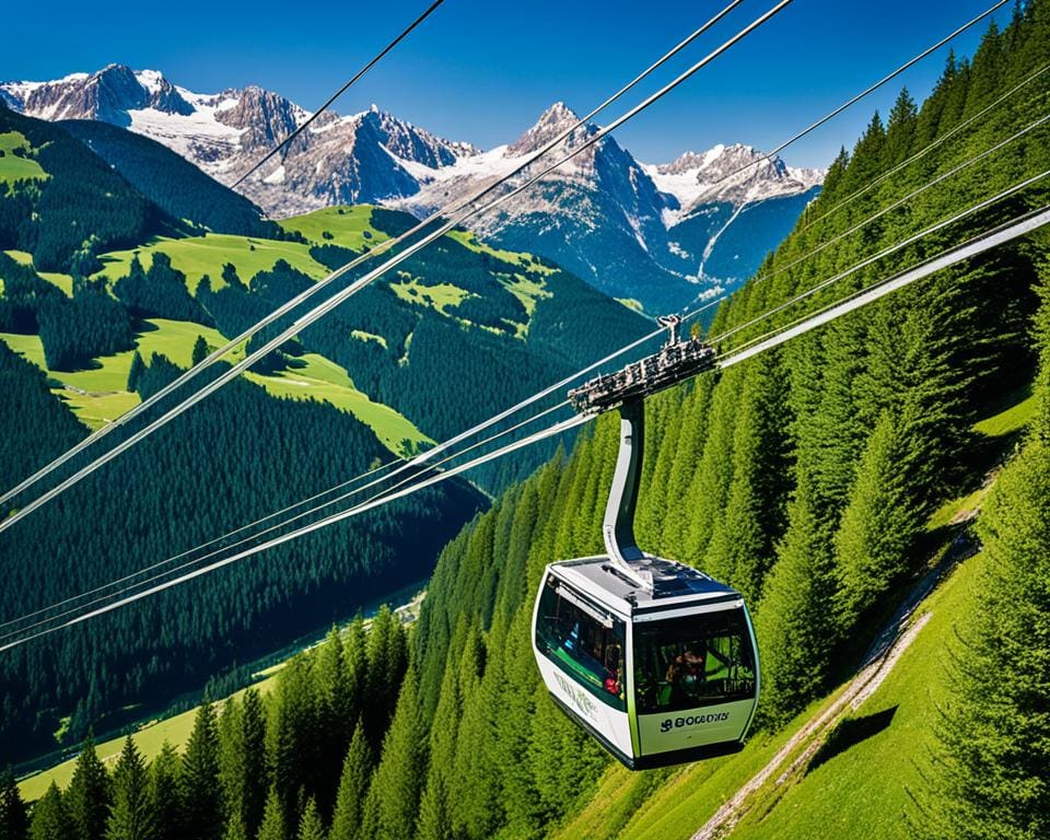 Viaje en teleférico: las mejores vistas de Austria