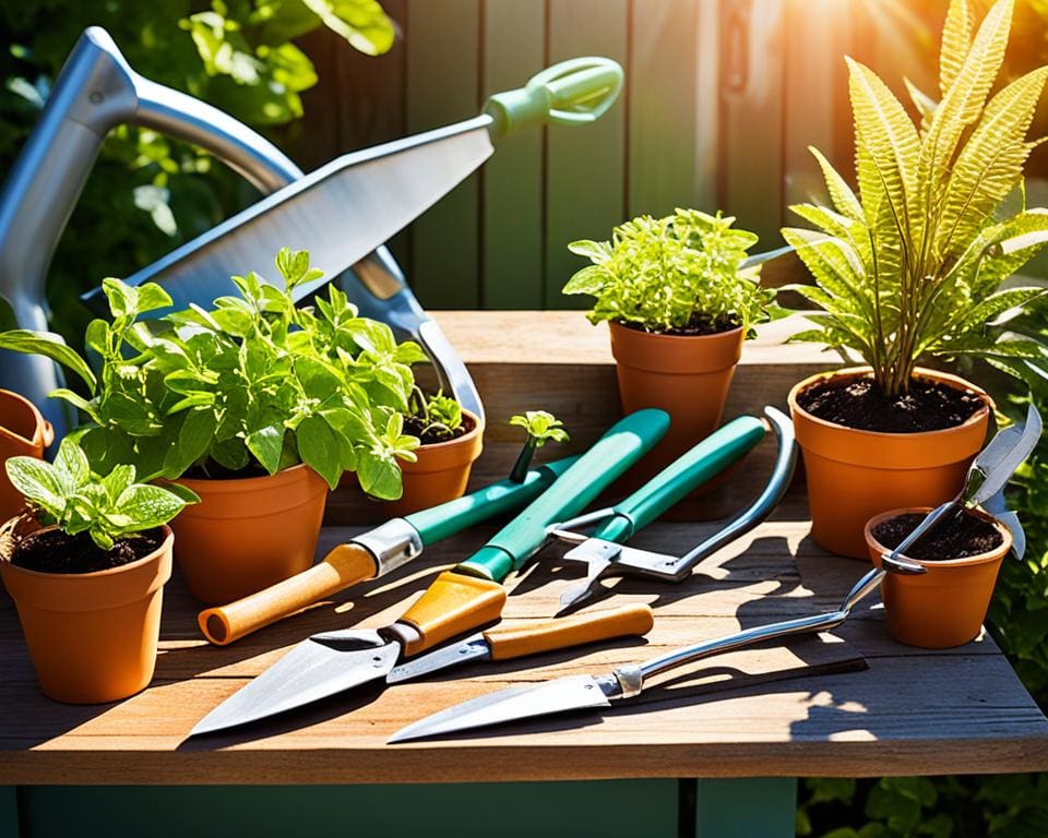 accesorios para jardín