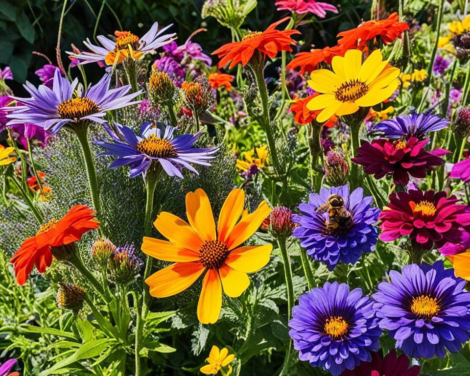 plantas atrayentes para abejas