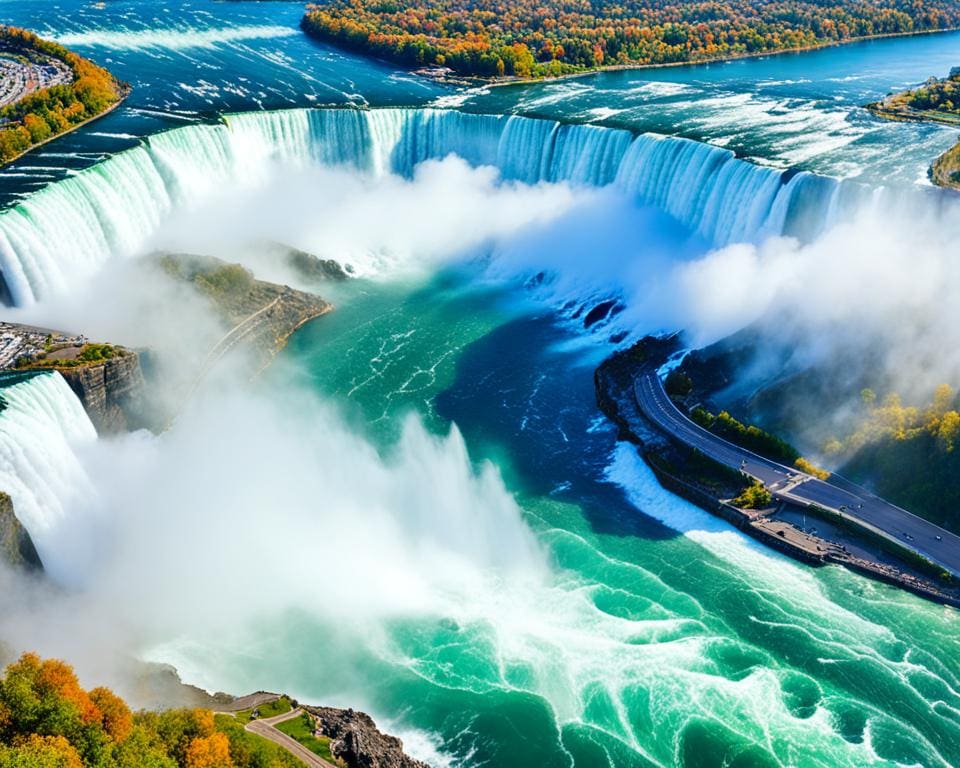 ubicación de las cataratas del Niágara