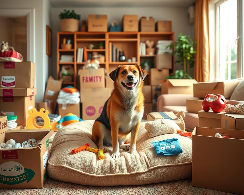 Cómo cuidar a tu perro durante una mudanza