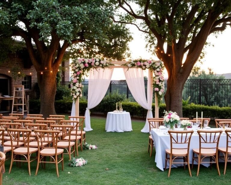 Ideas para organizar una boda al aire libre