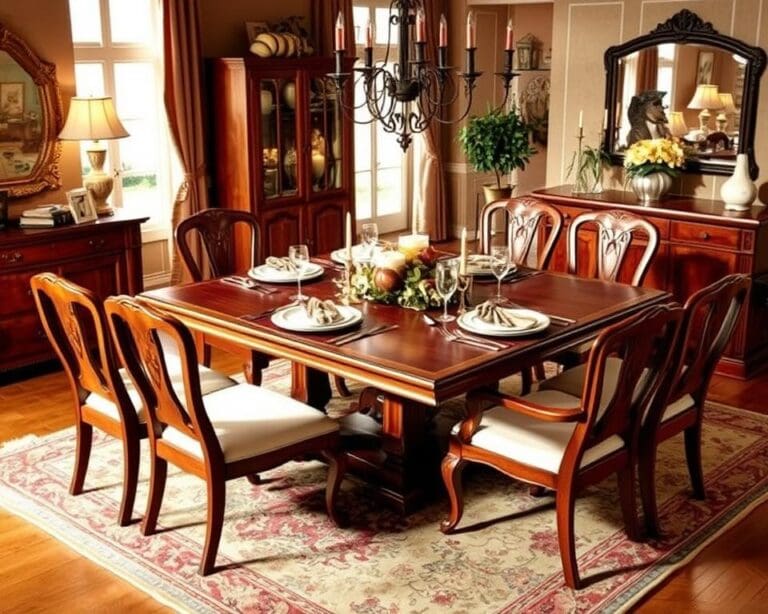 Muebles de comedor extensibles para cenas con muchos invitados