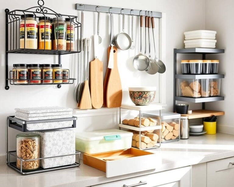 Accesorios para mejorar la organización en la cocina