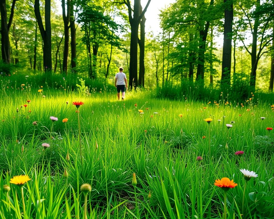 Beneficios de caminar descalzo en la naturaleza