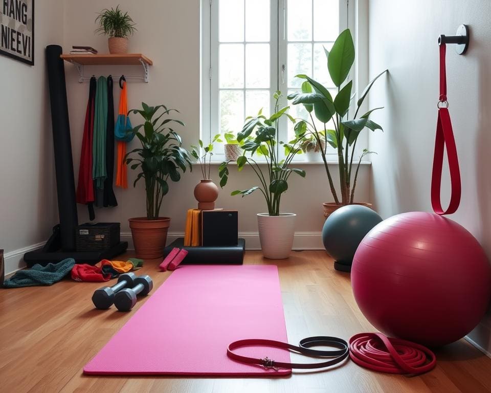 equipamiento básico para gimnasio en casa