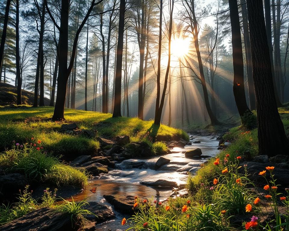 conectar con el presente en la naturaleza