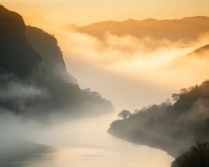 Viana do Bolo – Niebla gallega sobre el río 🇪🇸