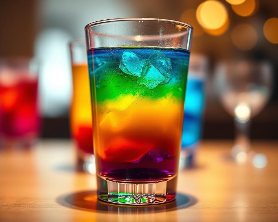 colores atractivos en diseño de bebidas