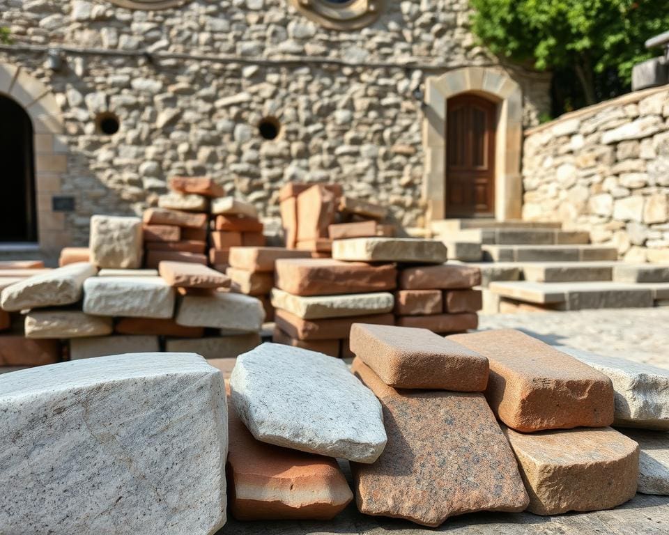 materiales para casas de piedra