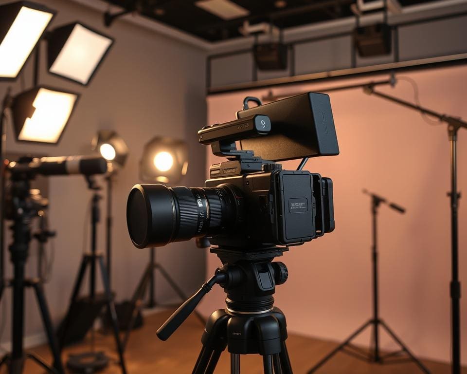 equipo de grabación para videos