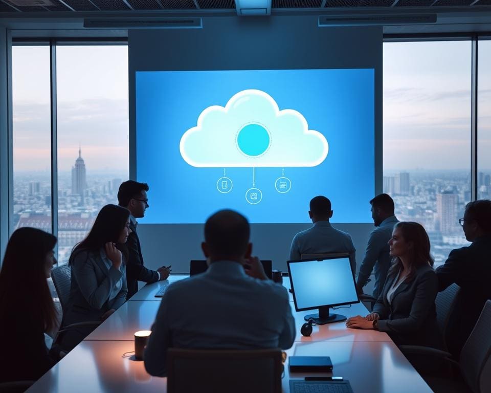 implementación de la nube en el negocio