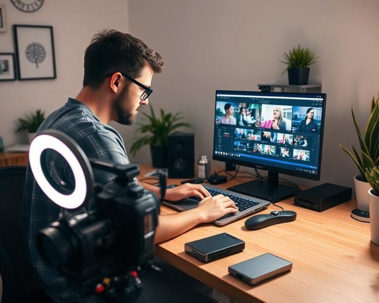 ¿Cómo edita un productor de vídeo independiente?