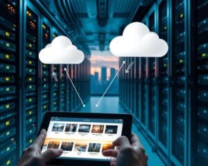 ¿Cómo funciona la nube para almacenar fotos?