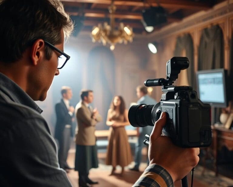 ¿Qué filma un director en una serie española?