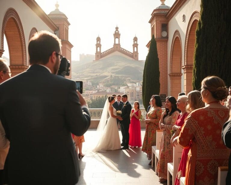 ¿Qué graba un camarógrafo de bodas en Granada?