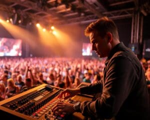 ¿Qué hace un técnico de sonido en festivales?