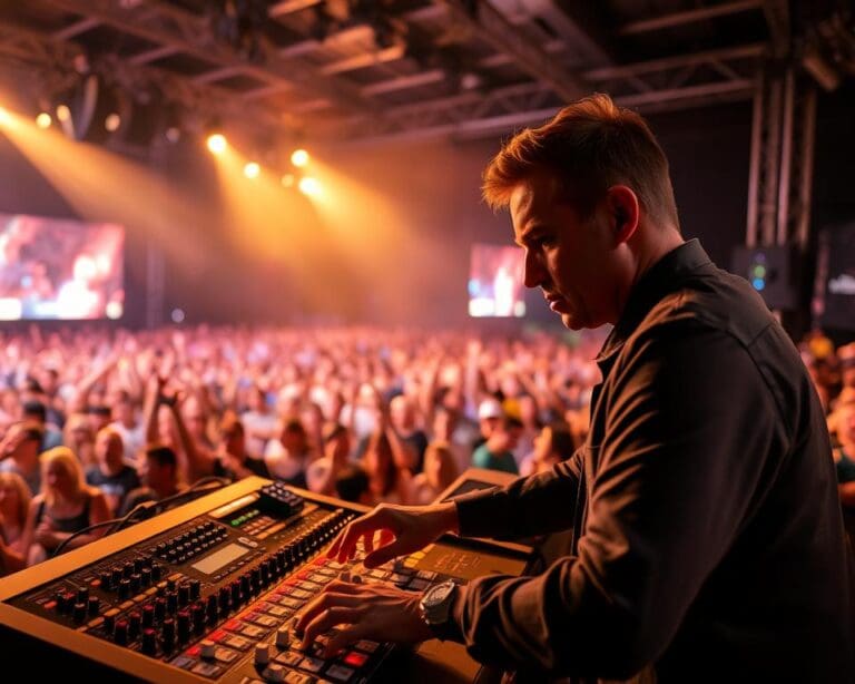 ¿Qué hace un técnico de sonido en festivales?