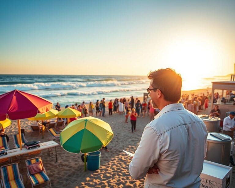 ¿Qué organiza un promotor de eventos en la costa?