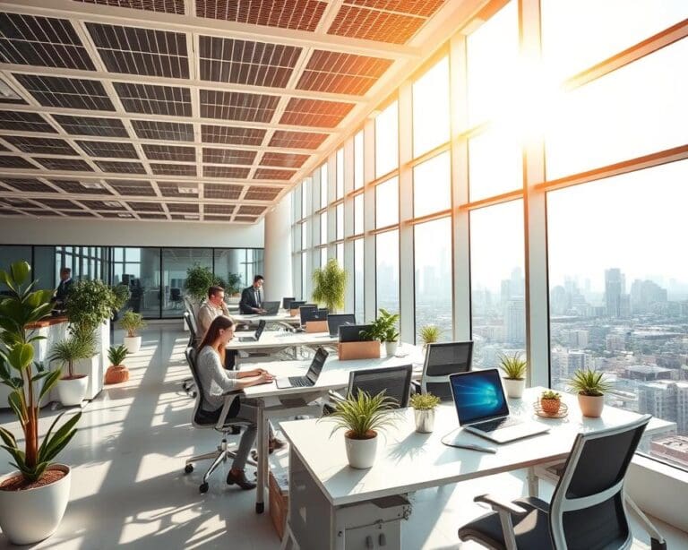 Cómo la energía solar transforma los entornos de trabajo