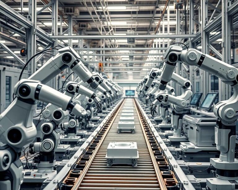 La evolución de la robótica en cadenas de producción