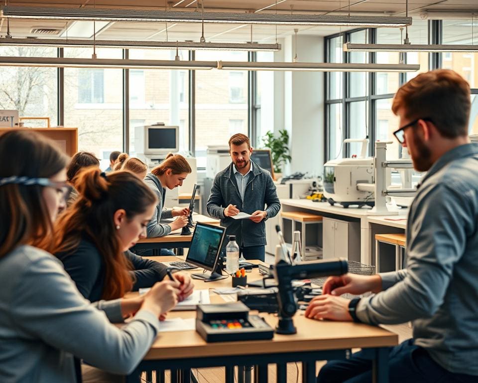 Técnicas innovadoras en escuelas de formación profesional