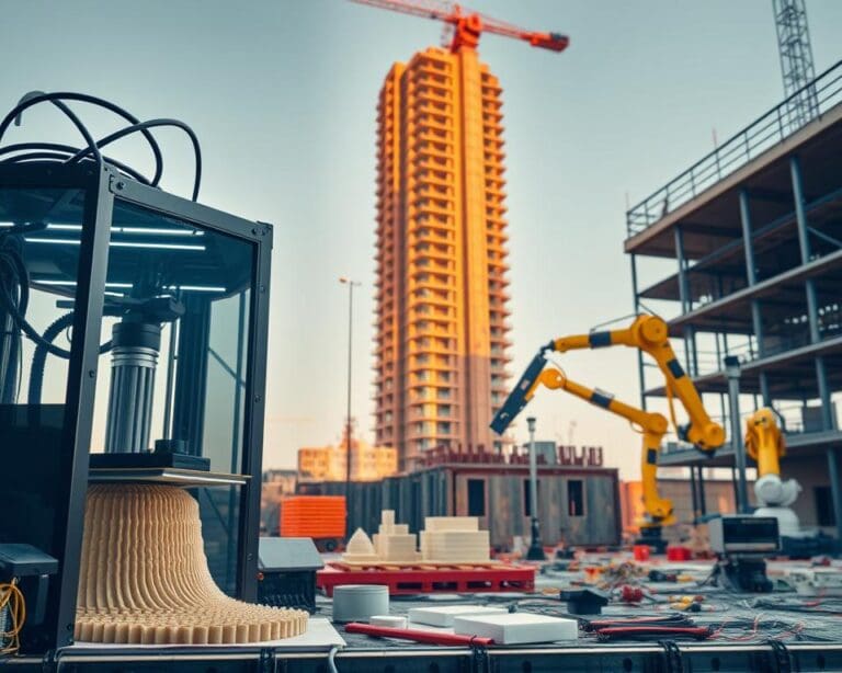 Tecnología en la fabricación de materiales de construcción