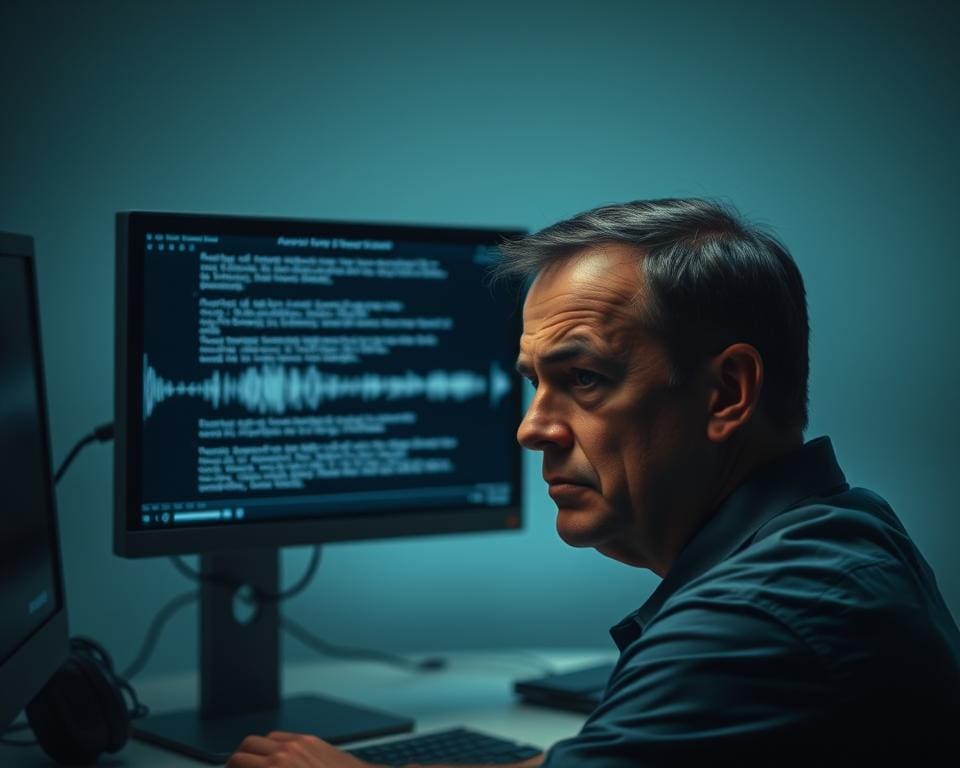 errores en la transcripción automática