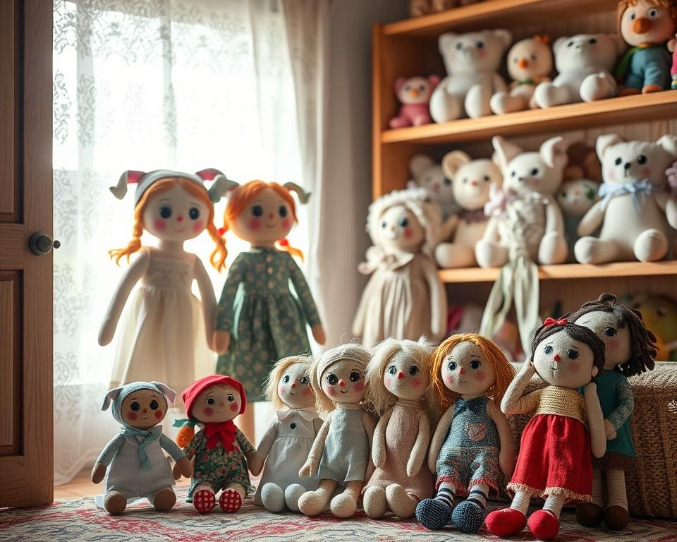 ¿Cómo ayudan las muñecas de trapo en el desarrollo infantil?