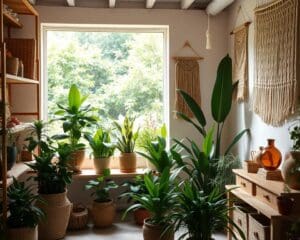Tendencias de decoración natural y ecológica