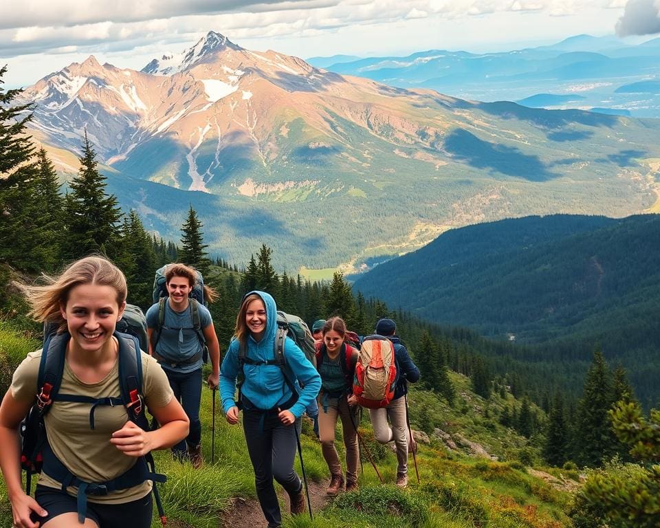 Viajes de aventura para jóvenes adultos