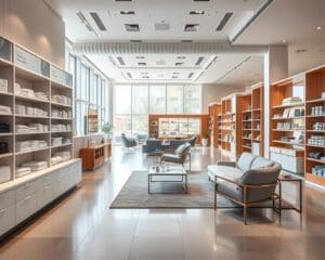 ¿Cómo optimizar tu espacio comercial con muebles de marca?