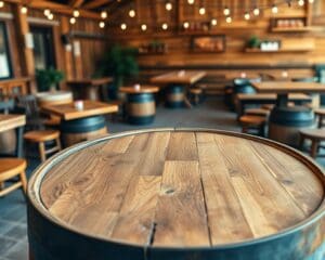 ¿Qué ventajas ofrecen las mesas de barril de The BarrelQ Company?