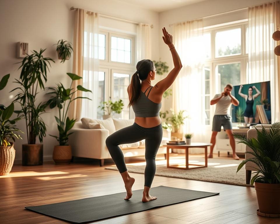 ¿Cómo mantenerte activo sin salir de casa?