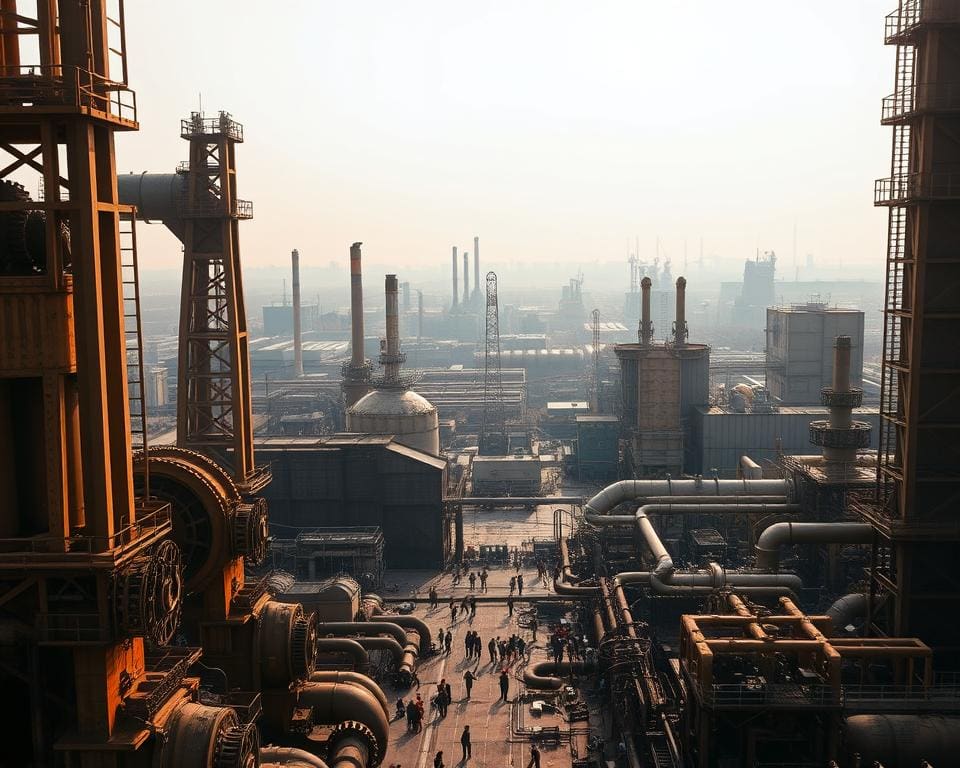 ¿Cuáles son las tendencias clave en la industria pesada?