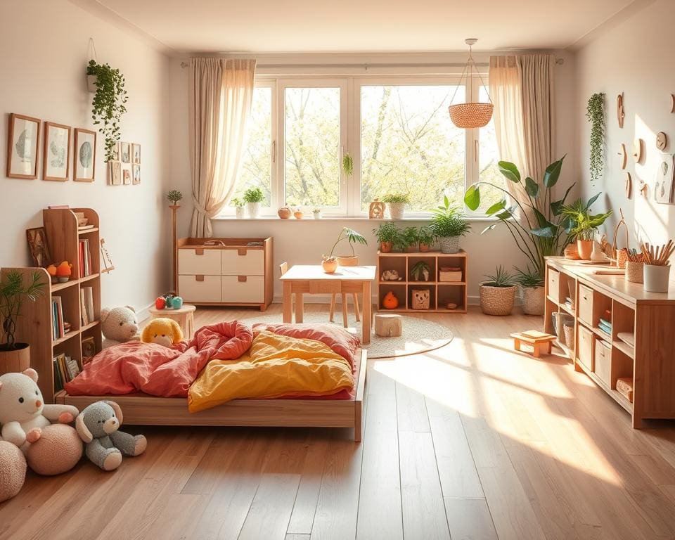 Cómo crear una zona Montessori en el dormitorio?