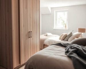 Qué armario funciona mejor en dormitorios pequeños?