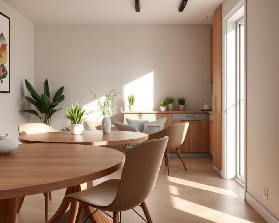 Qué mesa de comedor encaja en espacios reducidos?