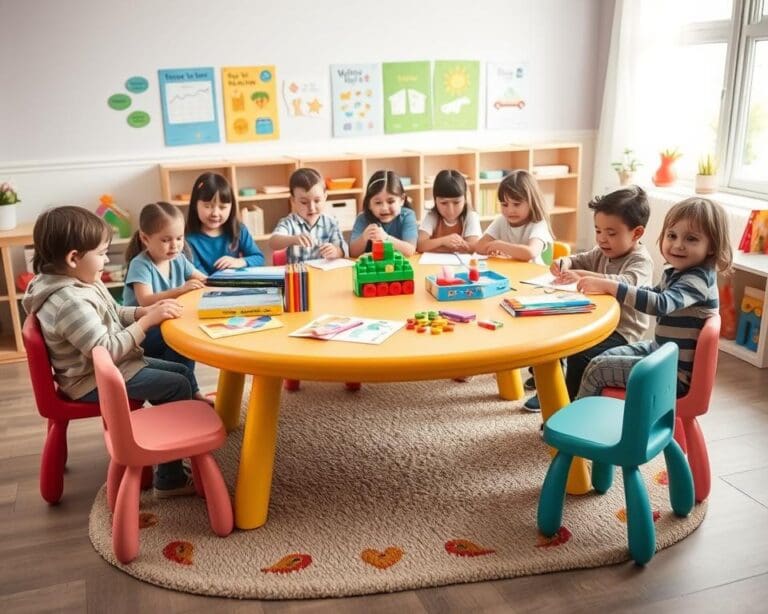 Qué mesa infantil facilita actividades diarias?