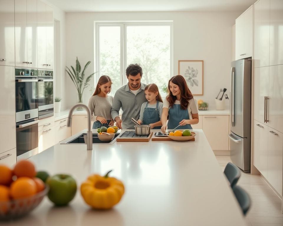 ¿Cómo crear una cocina funcional para familias?