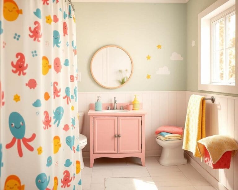 ¿Cómo decorar un baño infantil divertido?