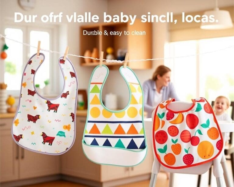 ¿Qué aportan los baberos resistentes y fáciles de limpiar?